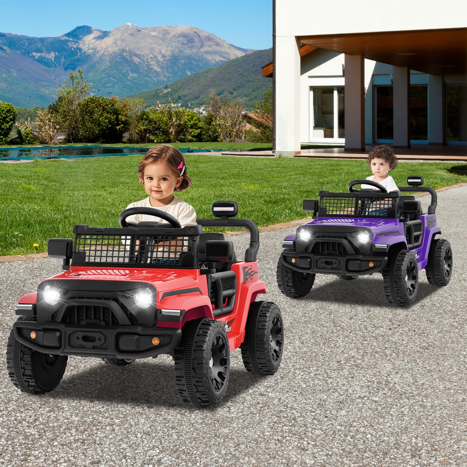 12V Kids Ride on Truck Car Battery Powered Electric Vehicle