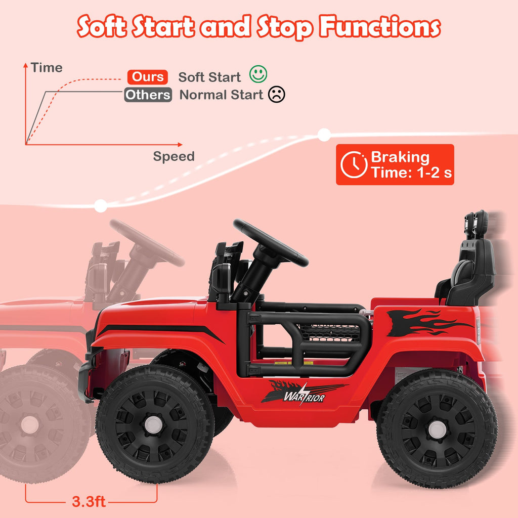 12V Kids Ride on Truck Car Battery Powered Electric Vehicle