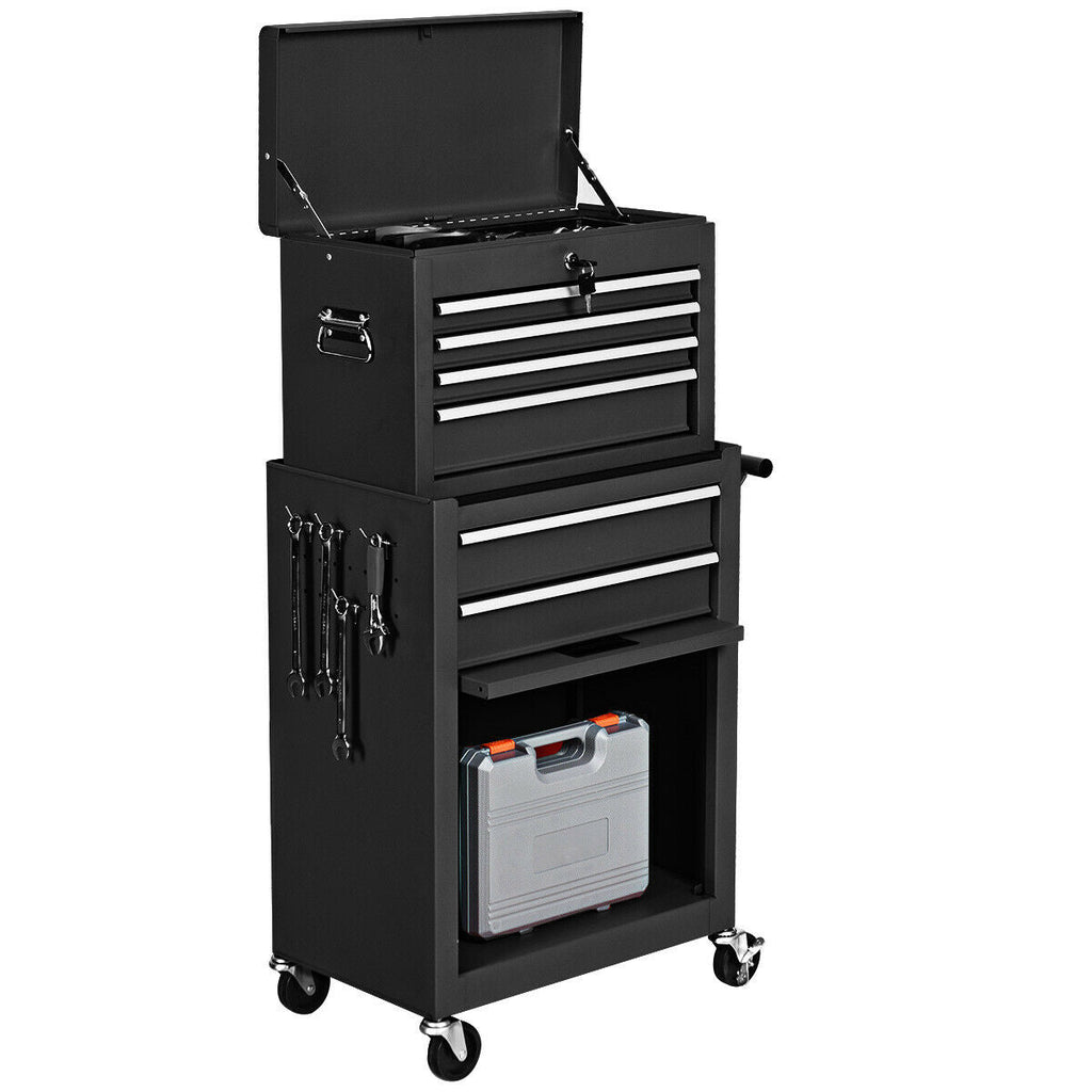 Rolling Cabinet Storage Chest Box Garage Toolbox