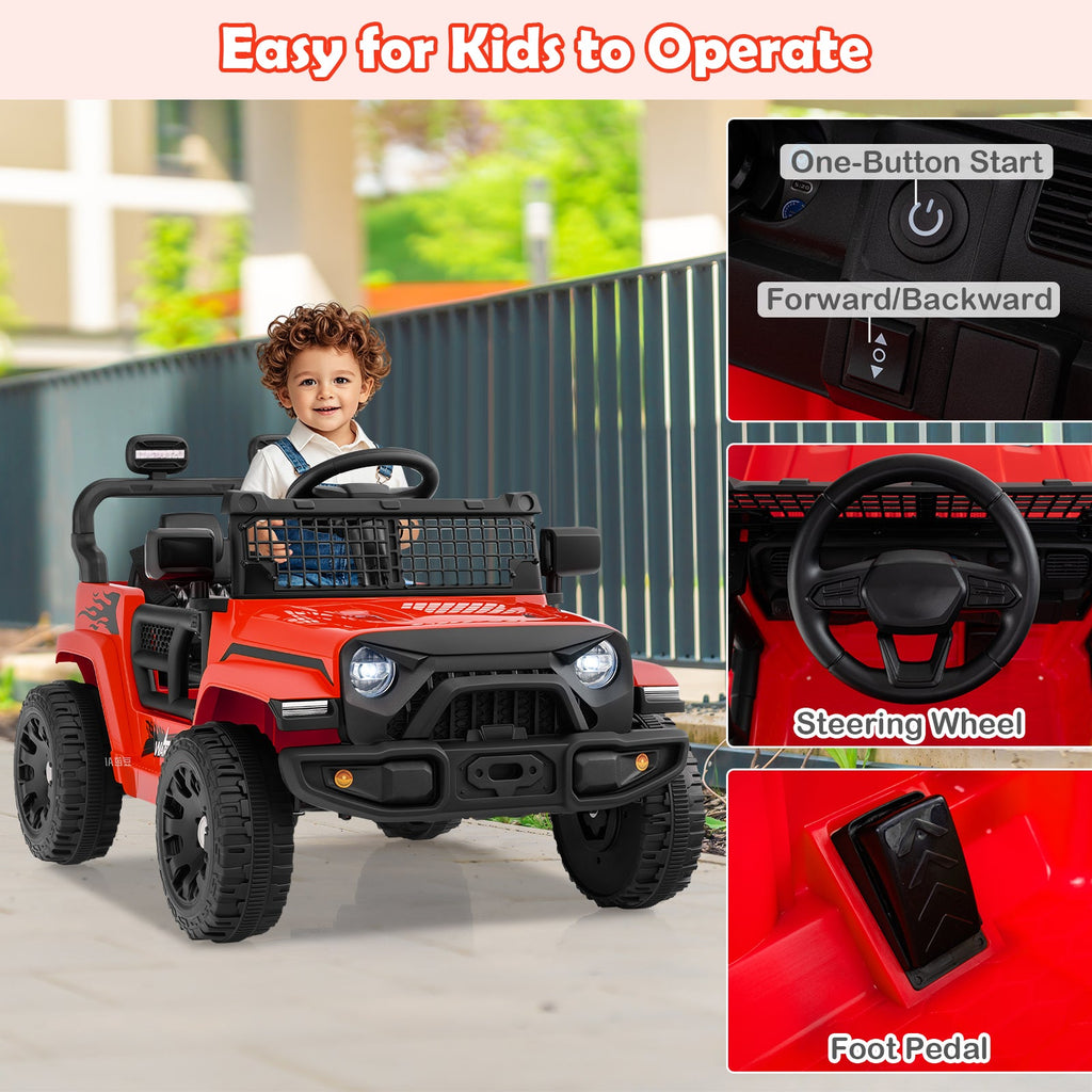 12V Kids Ride on Truck Car Battery Powered Electric Vehicle