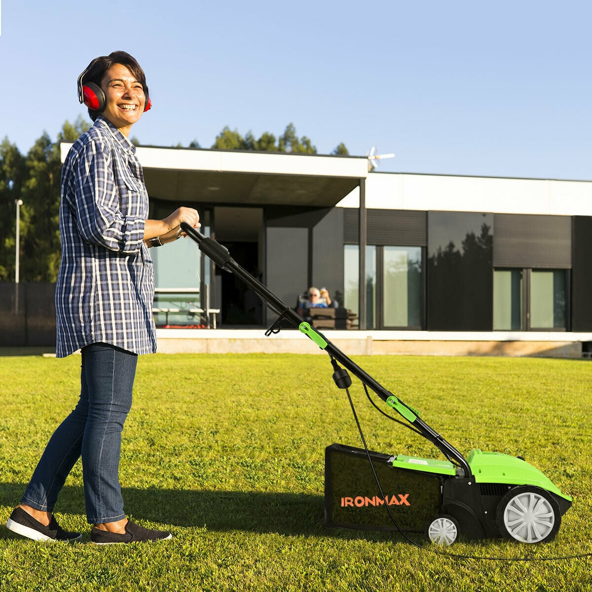 24V Ride On Tractor for Kids Electric Vehicle with Detachable Trailer and Remote Control