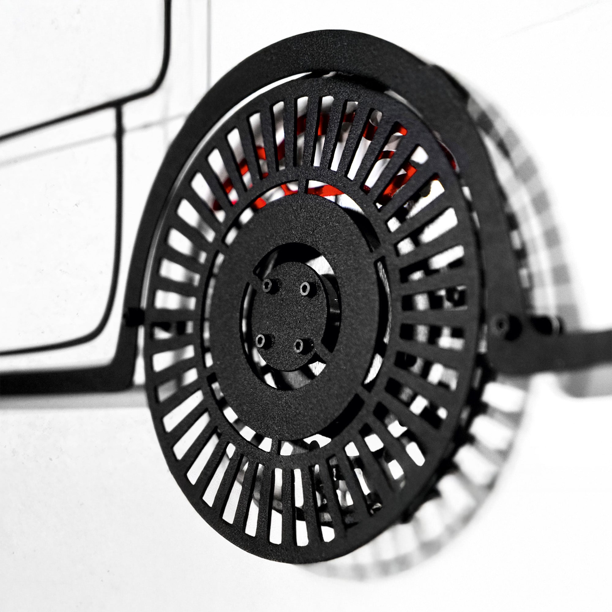 1957 Ford Thunderbird Wall Art – Classic Convertible Steel Silhouette-KAFMEKA027