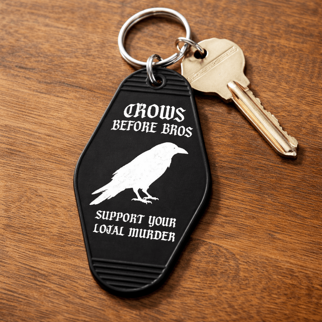 Crows Before Bros Room Keychain